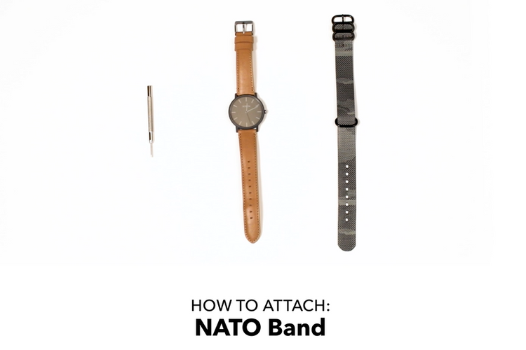 How to Install & Put a NATO Strap on a Watch