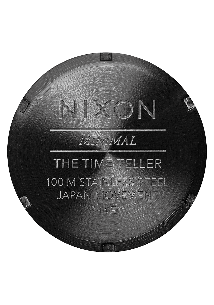 Nixon Time Teller All Black View 4