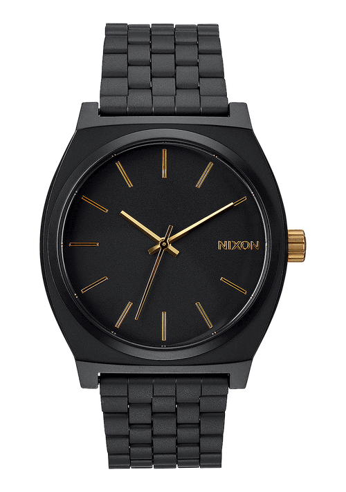 Time Teller Matte Black / Gold