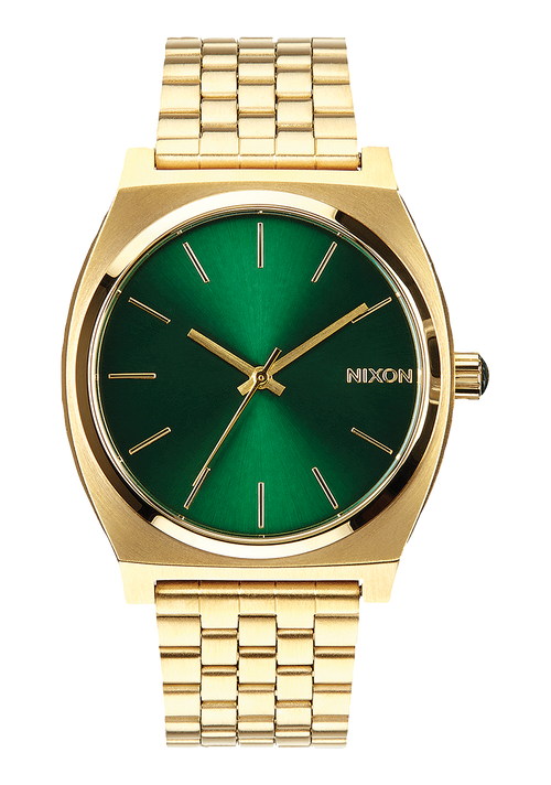 Time Teller Gold / Green Sunray