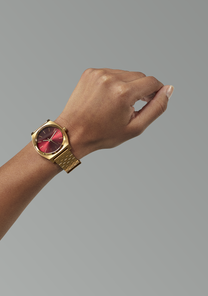 Time Teller Gold / Oxblood Sunray View 5