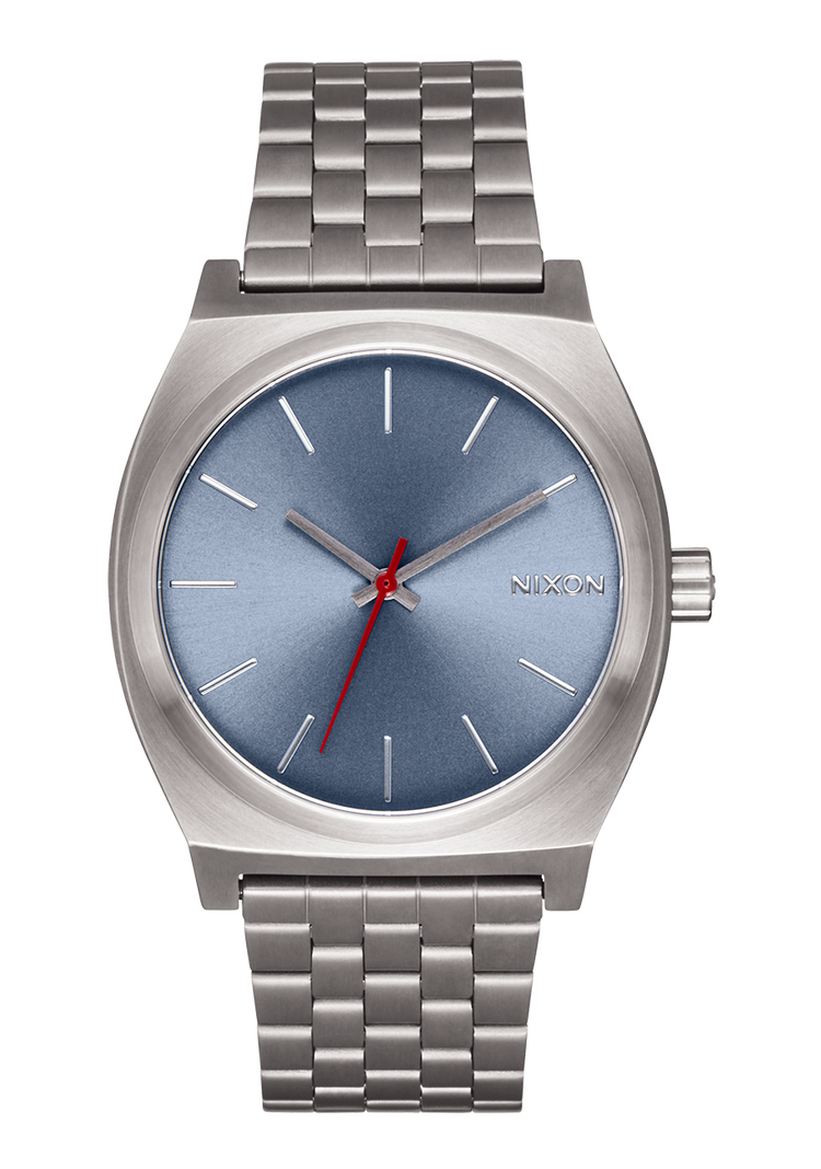 Time Teller Light Gunmetal / Dusty Blue