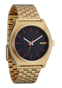 Time Teller Yellow Gold / Black / Red View 2