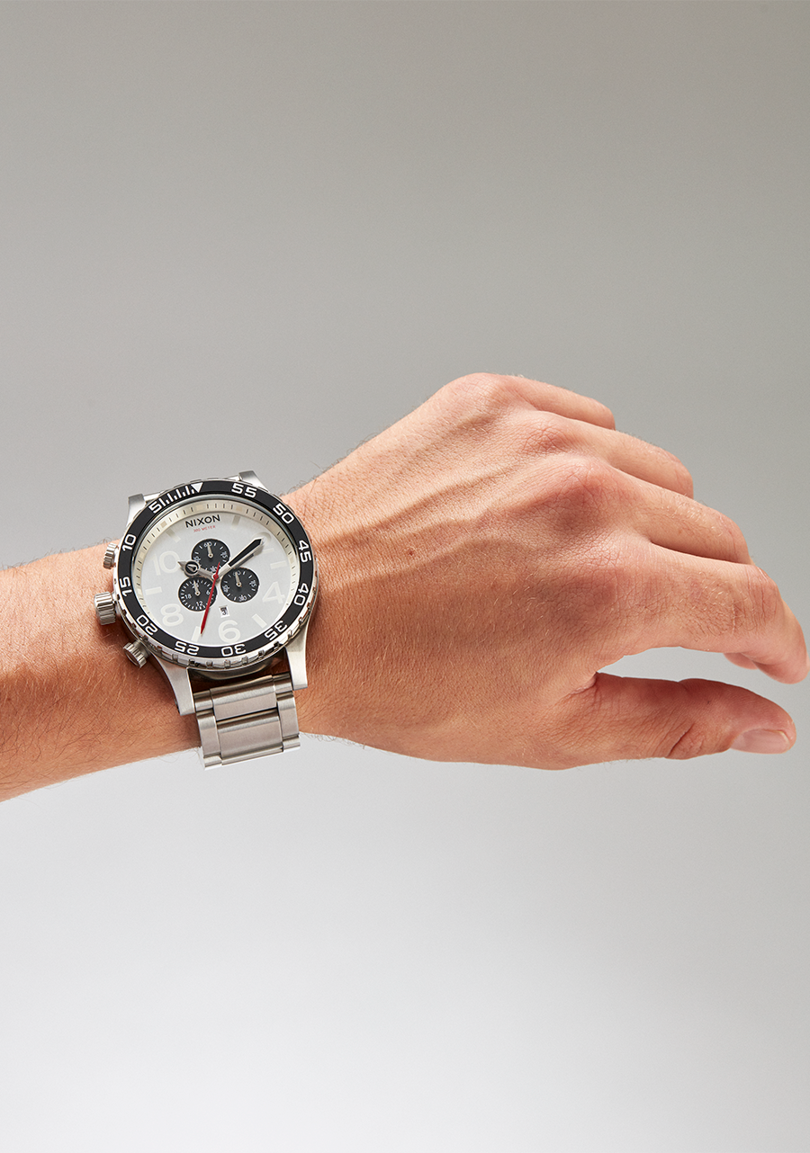 51 30 Chrono All Silver Black V1 View 5