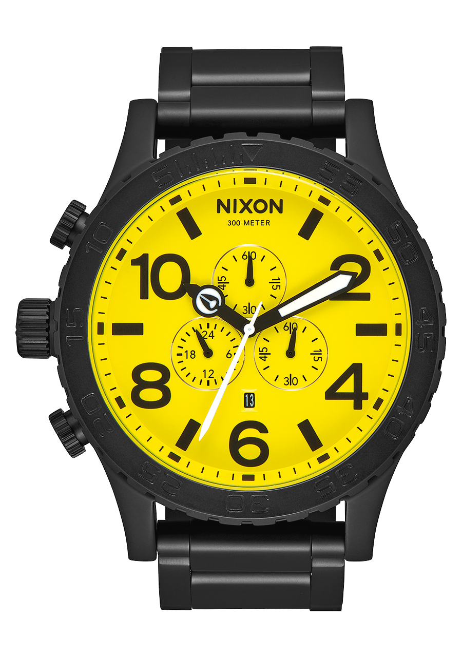 51 30 Chrono All Black Yellow V1 View 1