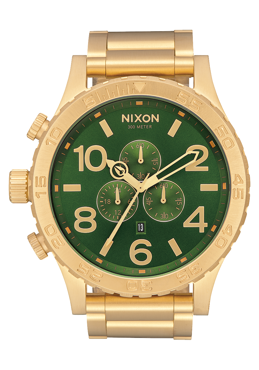 51 30 Chrono Gold Green Sunray Hp Gold V1 View 1
