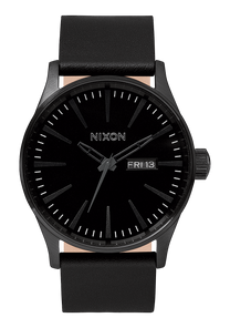 Sentry Leather All Black View 1