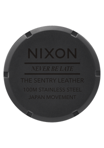 Sentry Leather Matte Black / Gold View 4