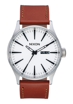 Sentry Leather White Sunray Saddle