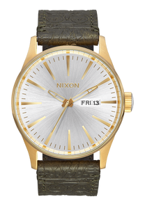 Sentry Leather Gold Olive Sh View 1