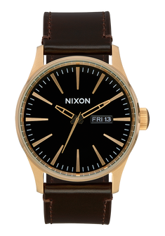 Sentry Leather Gold Black Brown