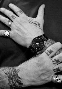 Sentry Leather Black Seek Destroy View 11