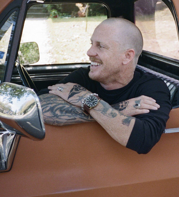 Sentry Leather - Brass / Brown / Chippa