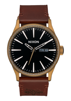Sentry Leather - Brass / Brown / Chippa