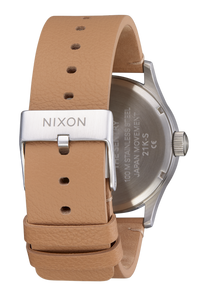 Sentry Leather All Silver / Tan View 3