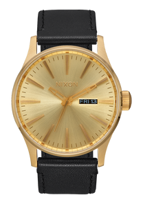 Sentry Leather All Gold Black View 1