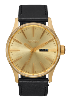 Sentry Leather All Gold Black