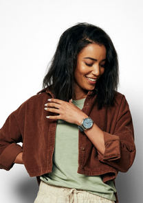 Sentry Leather Silver / Dusty Blue / Dk Forest View 7