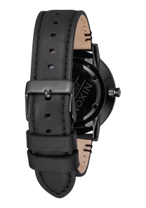 Porter Leather All Black / Gold View 3