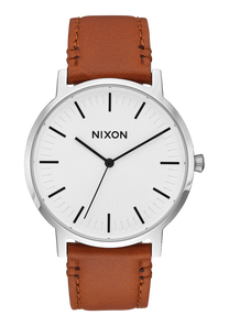 Porter Leather White Sunray Saddle View 1