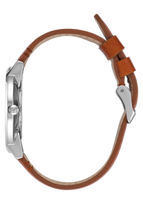 Porter Leather White Sunray Saddle View 2