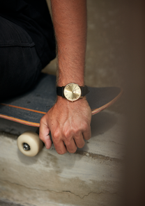 Porter Leather Gold Black View 6