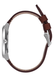 Porter Leather Navy / Brown View 2