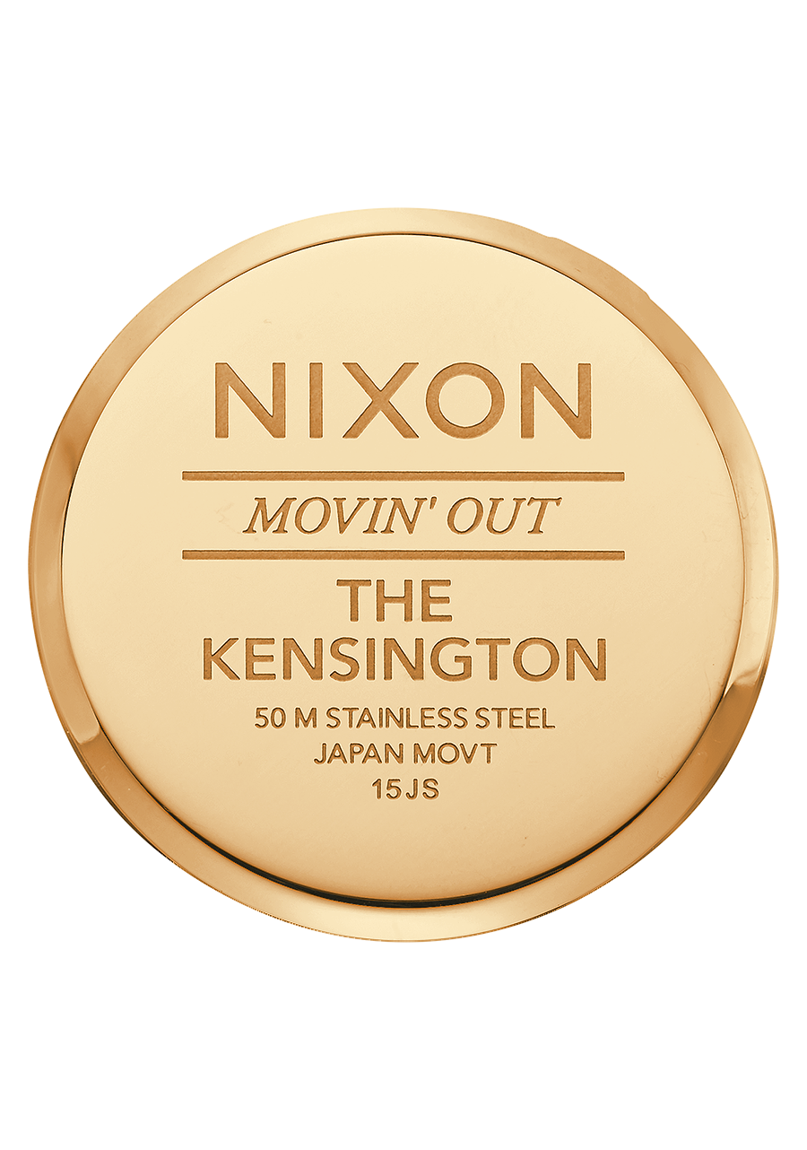 Kensington Leather Gold Black Silver View 4