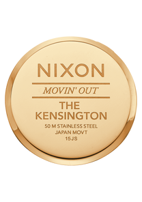 Kensington Leather Gold Black Silver View 4