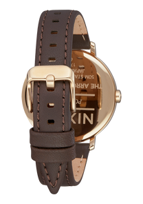 Arrow Leather Light Gold Marsala View 3