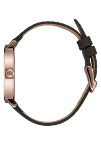 Arrow Leather Rose Gold White Black View 2