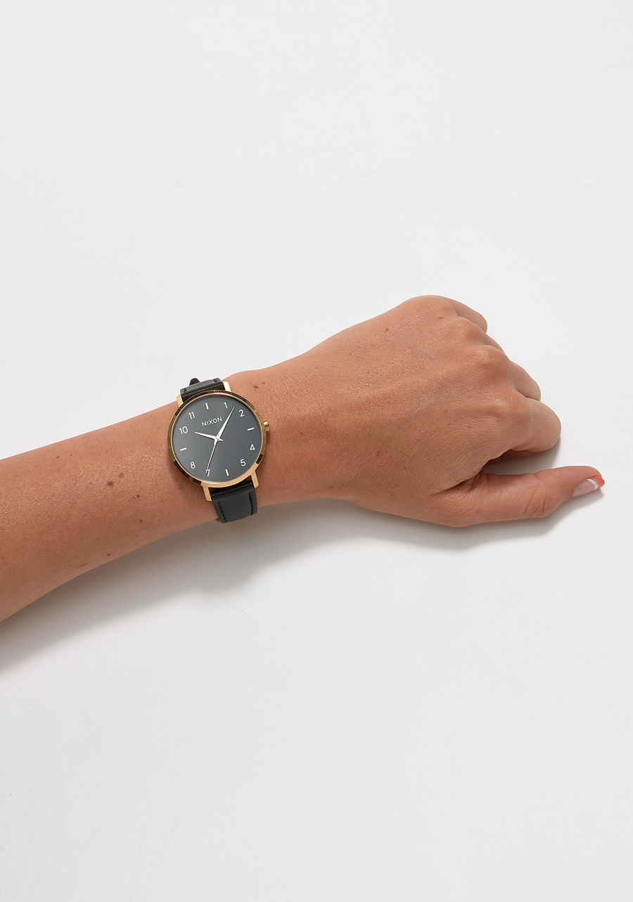 Arrow Leather Gold Black View 5