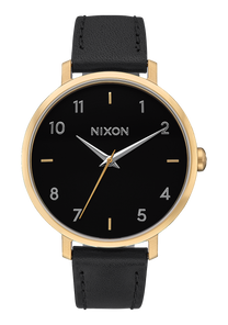 Arrow Leather Gold Black View 1