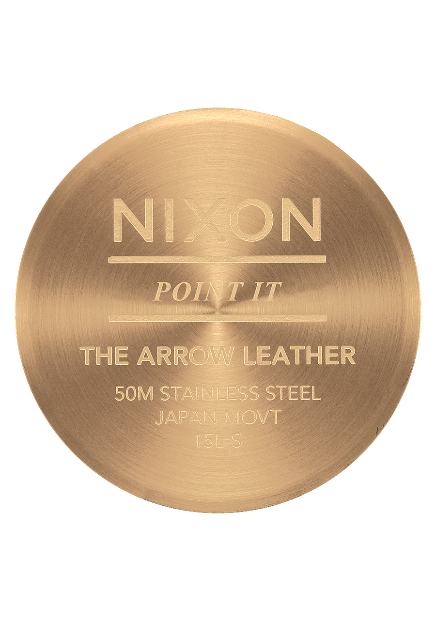 Arrow Leather Gold Black View 4