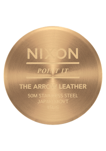 Arrow Leather Gold Black View 4