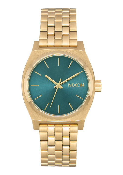 Medium Time Teller Light Gold / Turquoise