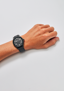 Patrol Leather Black Silver Black View 5