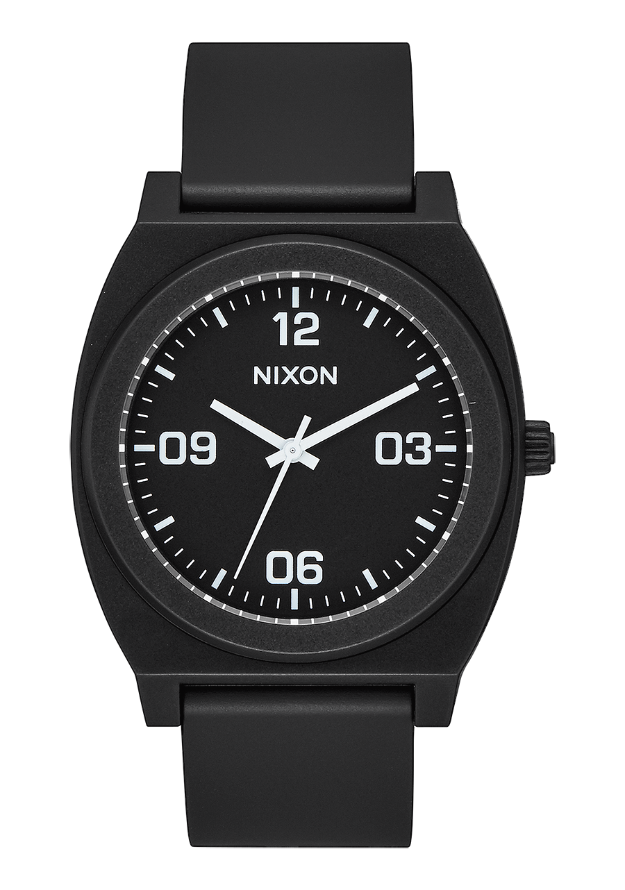 Time Teller P Corp Matte Black White View 1