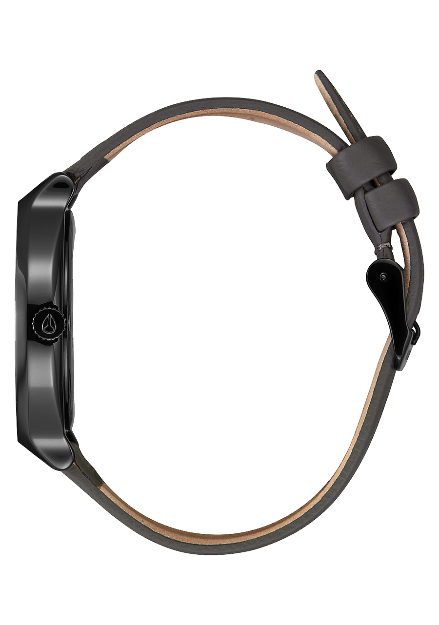 Clique Leather Black Gray View 2