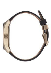 Thalia Leather Light Gold / Black View 2