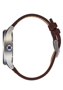 Sentry Solar Leather Navy Sunray / Silver View 3