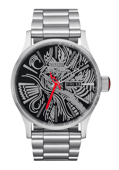 Rolling Stones Sentry Stainless Steel Silver / Black