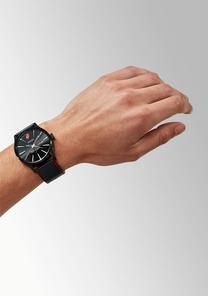 Rolling Stones Sentry Leather All Black View 7