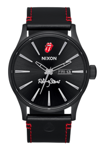 Rolling Stones Sentry Leather All Black View 1