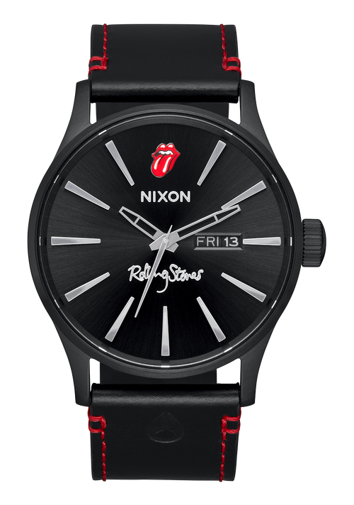 Rolling Stones Sentry Leather All Black