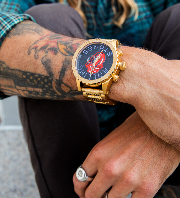 Rolling Stones 51 30 Gold Black