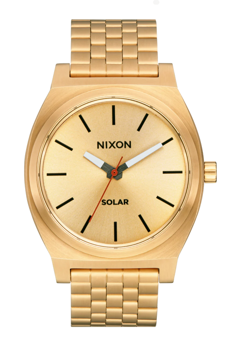 Time Teller Solar All Gold / Black