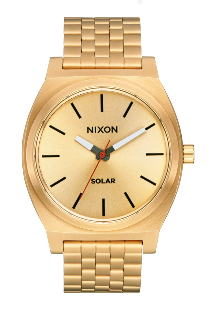 Time Teller Solar All Gold / Black