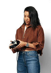 Time Teller Solar Silver / Dusty Blue Sunray View 7