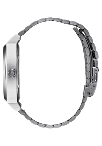 Time Teller Solar Silver / Dusty Blue Sunray View 3